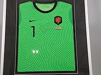 Gesigneerd voetbalshirt, 'tim krul'