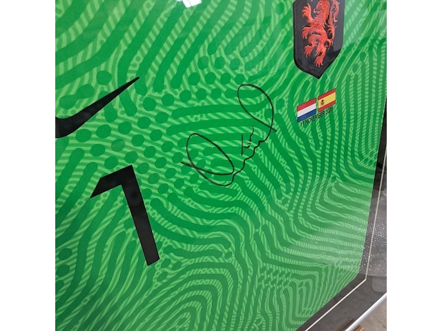 Gesigneerd voetbalshirt, 'tim krul' - afbeelding 2 van  6