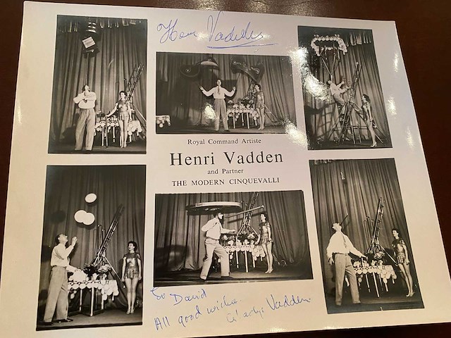 Gesigneerde fotokaart henri vedden - afbeelding 1 van  1