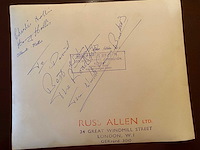 Gesigneerde promotie foto the hollis bros. (2x) - afbeelding 2 van  4