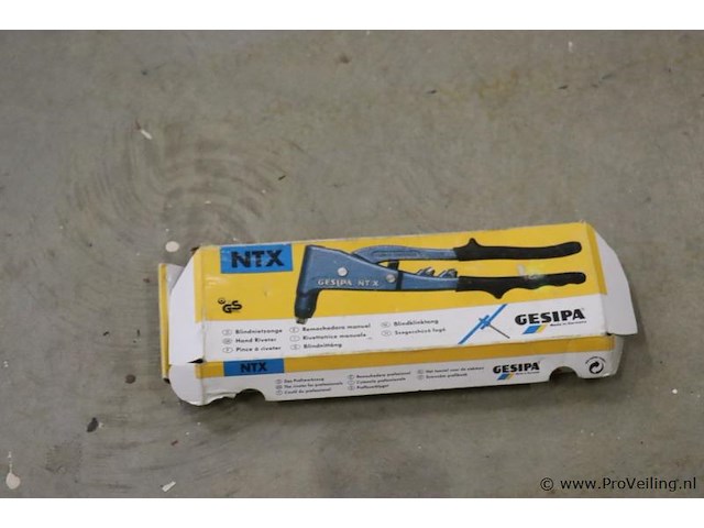 Gesipa blindklinktang ntx 1434040 - afbeelding 1 van  3