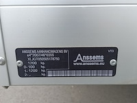 Gesloten aanhanger, anssems, gtb 1200, 2016 - afbeelding 7 van  17