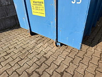 Gesloten afzetcontainer met klepdeksels (2x) - afbeelding 2 van  7