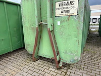 Gesloten haakarm afzet afvalcontainer voor pers - afbeelding 2 van  6