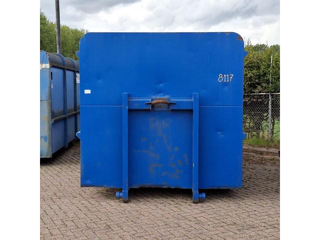 Gesloten haakarm afzetcontainer, ajk - afbeelding 4 van  11