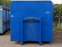 Gesloten haakarm afzetcontainer, ajk - afbeelding 4 van  11