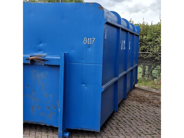 Gesloten haakarm afzetcontainer, ajk - afbeelding 5 van  11