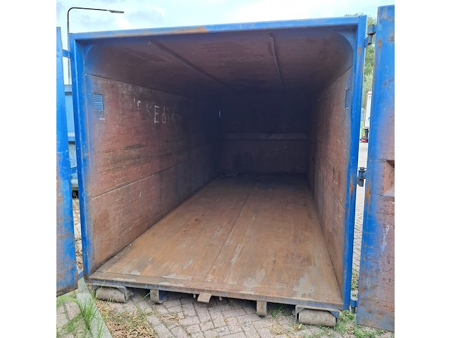 Gesloten haakarm afzetcontainer, ajk - afbeelding 10 van  11