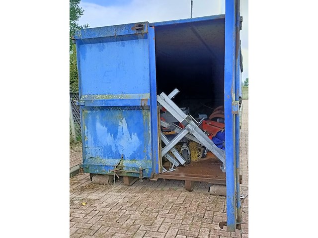 Gesloten haakarm afzetcontainer, ajk - afbeelding 10 van  11