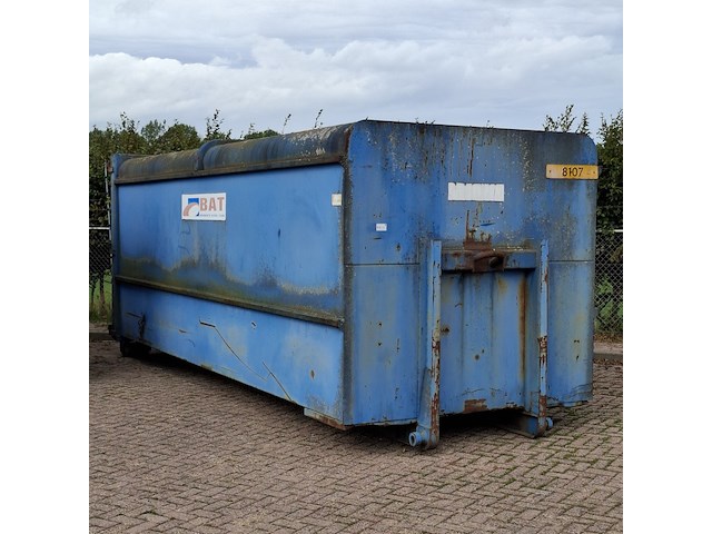 Gesloten haakarm afzetcontainer, ajk - afbeelding 1 van  12