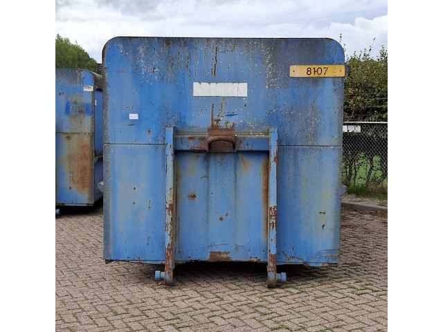Gesloten haakarm afzetcontainer, ajk - afbeelding 5 van  12