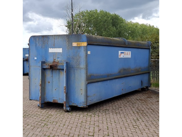 Gesloten haakarm afzetcontainer, ajk - afbeelding 6 van  12