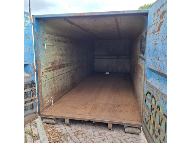 Gesloten haakarm afzetcontainer, ajk - afbeelding 12 van  12