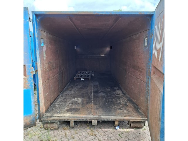 Gesloten haakarm afzetcontainer, ajk - afbeelding 2 van  13