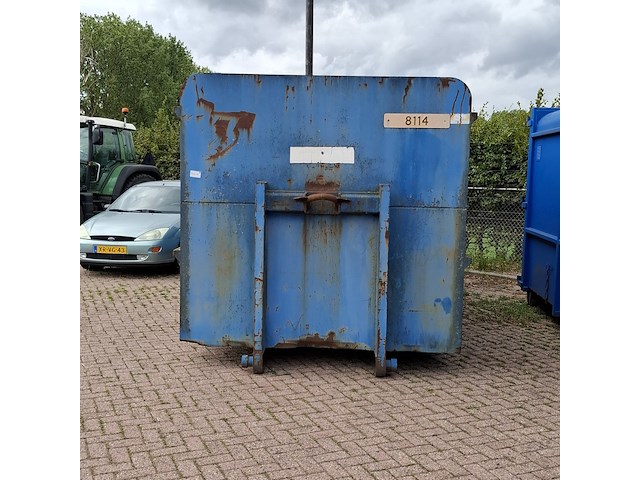 Gesloten haakarm afzetcontainer, ajk - afbeelding 7 van  13