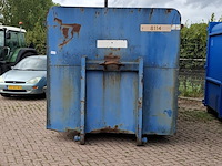 Gesloten haakarm afzetcontainer, ajk - afbeelding 7 van  13