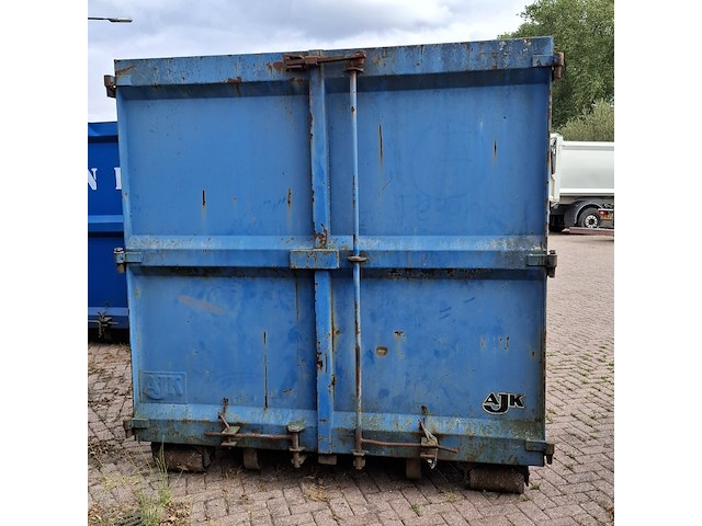 Gesloten haakarm afzetcontainer, ajk - afbeelding 12 van  13
