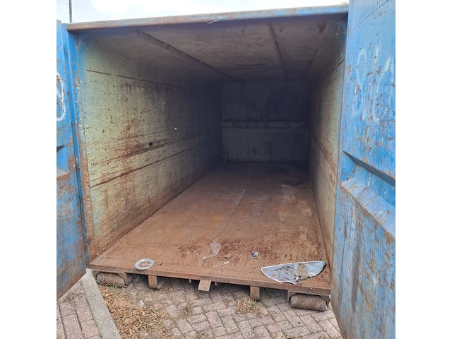 Gesloten haakarm afzetcontainer, ajk - afbeelding 8 van  10