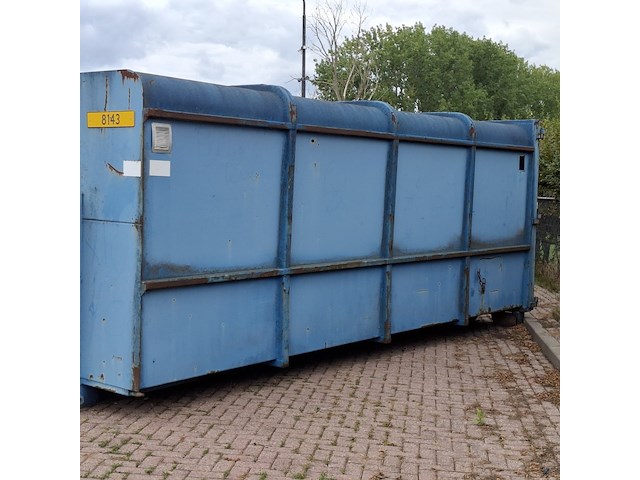 Gesloten haakarm afzetcontainer, ajk - afbeelding 7 van  12