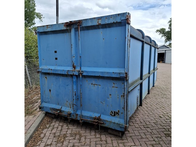 Gesloten haakarm afzetcontainer, ajk - afbeelding 10 van  12