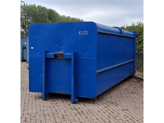 Gesloten haakarm afzetcontainer, ajk - afbeelding 6 van  12