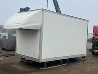 Gesloten laadbak opbouw, labbé by gruau, incl. laadklep en hydraulisch draagsysteem - afbeelding 2 van  9