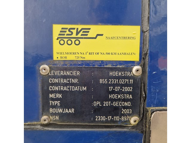 Gesloten oplegger, hoekstra - afbeelding 11 van  51