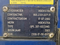 Gesloten oplegger, hoekstra - afbeelding 13 van  51