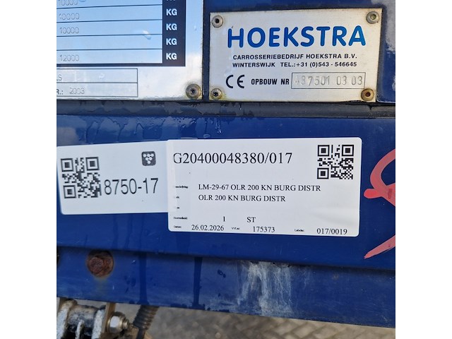 Gesloten oplegger, hoekstra - afbeelding 41 van  53