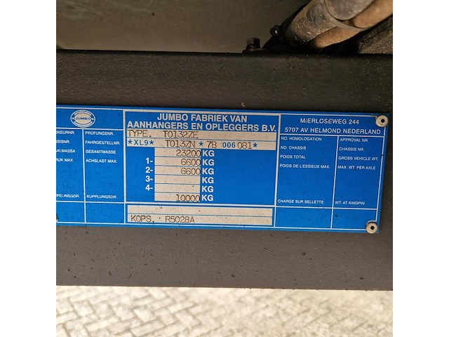 Gesloten oplegger, jumbo - afbeelding 3 van  64