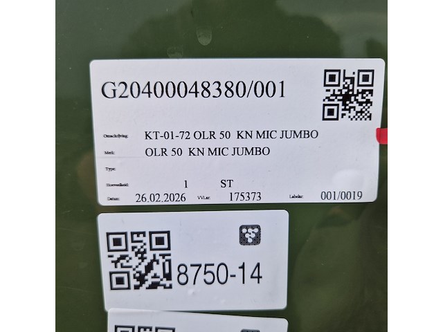 Gesloten oplegger, kp special projects / jumbo, t0132zqe / mic, 2008 - afbeelding 9 van  71