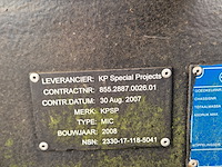 Gesloten oplegger, kp special projects / jumbo, t0132zqe / mic, 2008 - afbeelding 11 van  71