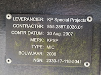 Gesloten oplegger, kp special projects / jumbo, t0132zqe / mic, 2008 - afbeelding 70 van  71