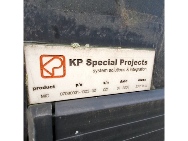 Gesloten oplegger, kp special projects / jumbo, t0132zqe / mic, 2008 - afbeelding 6 van  14