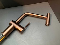 Gessi inedito keukenmengkraan brushed copper - afbeelding 7 van  14