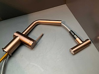 Gessi inedito keukenmengkraan brushed copper - afbeelding 11 van  14