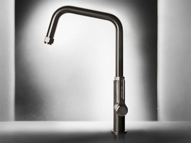 Gessi officine keukenmengkraan inox zwart - afbeelding 1 van  10