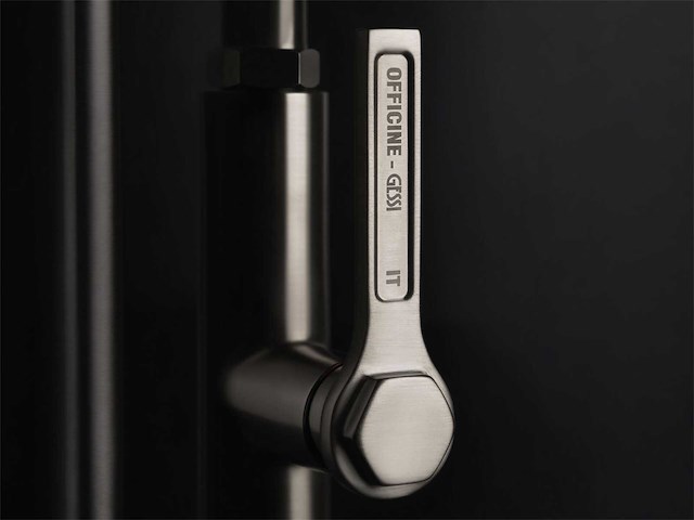 Gessi officine keukenmengkraan inox zwart - afbeelding 2 van  10