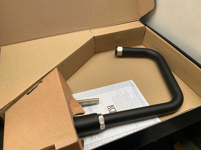 Gessi officine keukenmengkraan inox zwart - afbeelding 8 van  10