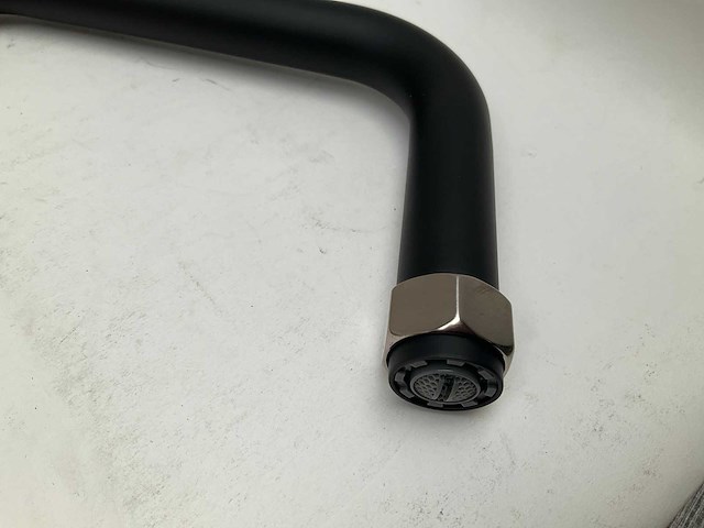 Gessi officine keukenmengkraan inox zwart - afbeelding 3 van  10