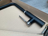 Gessi officine keukenmengkraan matt black finox 60051 599 - afbeelding 16 van  17