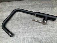 Gessi officine keukenmengkraan matt black finox 60051 599 - afbeelding 5 van  17