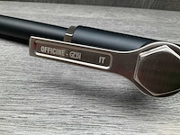 Gessi officine keukenmengkraan matt black finox 60051 599 - afbeelding 13 van  17