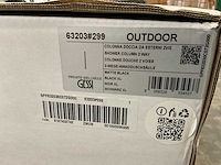 Gessi outdoor 63203#299 2-weg inbouwset voor buitendouche - afbeelding 4 van  5