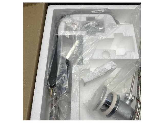 Gessi rettangolo xl basin mixer tap spares black 26101/299 - durable stainless steel wastewater faucet for boats - afbeelding 1 van  7