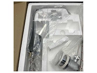 Gessi rettangolo xl basin mixer tap spares black 26101/299 - durable stainless steel wastewater faucet for boats - afbeelding 1 van  7