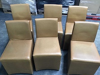 Gestofeerde stoel (6x) - afbeelding 1 van  3