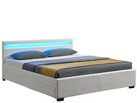 Gestoffeerd bed lyon 140 × 200 - afbeelding 1 van  7