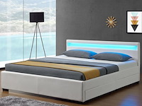 Gestoffeerd bed lyon 140 × 200 - afbeelding 2 van  7