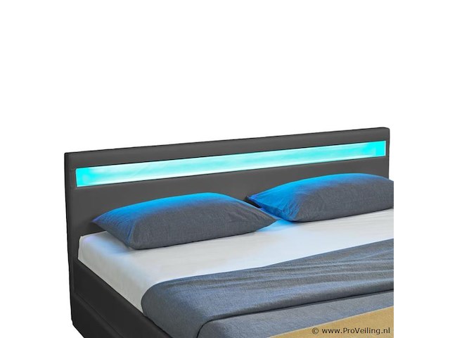 Gestoffeerd bed lyon 140 x 200 cm - afbeelding 5 van  7